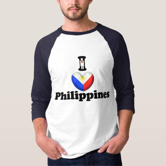 I Liebe Philippinen T-Shirt (Vorderseite)