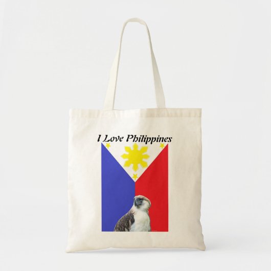 I Liebe-Philippinen-Taschen-Tasche Tragetasche (Vorne)