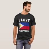 I Liebe Philippinen Vintag Philippinen T-Shirt (Vorne ganz)