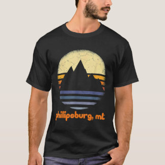 I Liebe Philipsburg Montana Rocky Mountains Wander T-Shirt