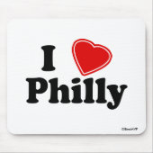I Liebe Philly Mousepad (Vorne)