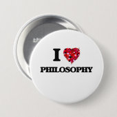 I Liebe-Philosophie Button (Vorne & Hinten)
