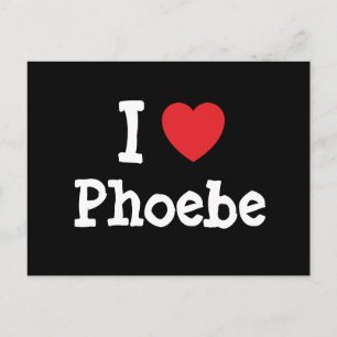I Liebe Phoebe T - Shirt Postkarte