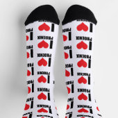 I Liebe Phoenix Socken (Oben)