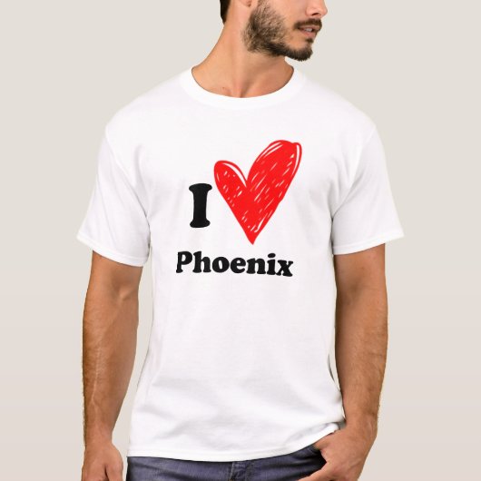 I Liebe Phoenix T-Shirt (Vorderseite)