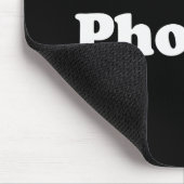 I Liebe-Phoenix-T-Shirt Weiß-T-Shirt Mousepad (Ecke)