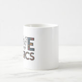 I LIEBE PHYSICS KAFFEETASSE (Mittel)