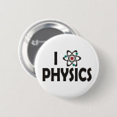 I Liebe-Physik Button (Vorne & Hinten)