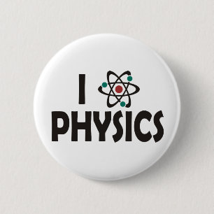 I Liebe-Physik Button