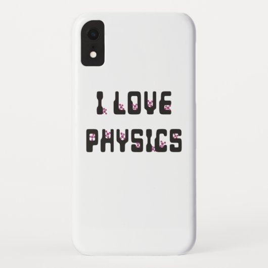 I Liebe Physik Case-Mate iPhone Hülle (Rückseite)