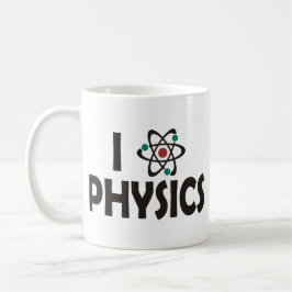 I Liebe-Physik Kaffeetasse