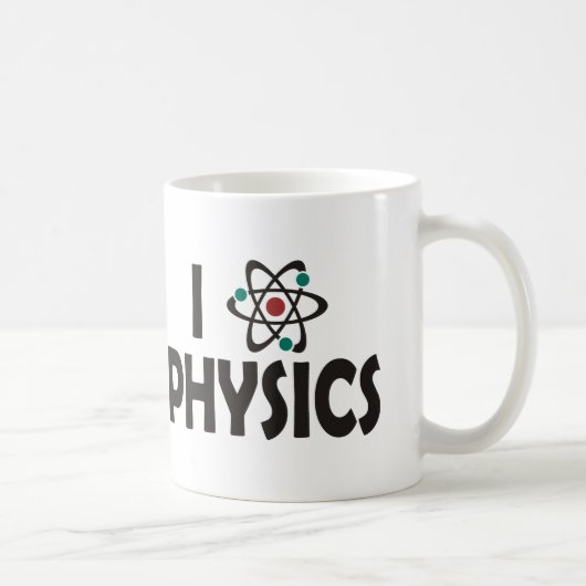 I Liebe-Physik Kaffeetasse (Rechts)