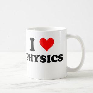I Liebe-Physik Kaffeetasse