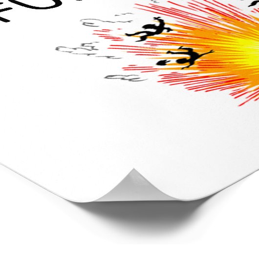 i Liebe Physik Poster (Ecke)