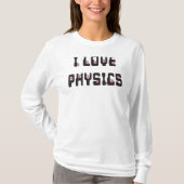I Liebe Physik T-Shirt (Vorderseite)