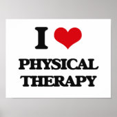 I Liebe Physikalische Therapie Poster (Vorne)