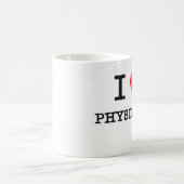 I Liebe-Physiologie Kaffeetasse (Mittel)