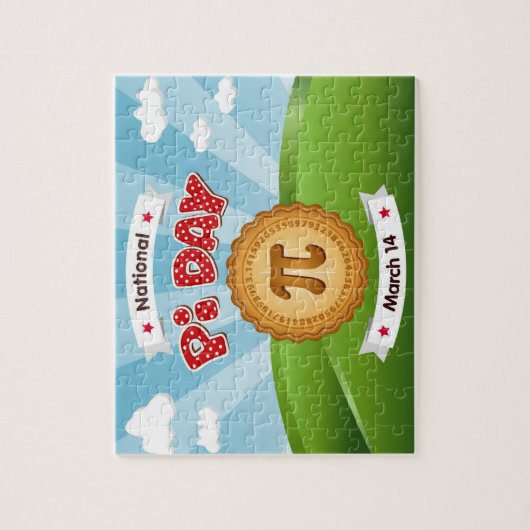 I Liebe Pi Day Puzzle (Vertikal)