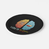 I Liebe Pi hat jemand gesagt, Pie Pappteller (Schrägansicht)