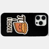 I Liebe Pi Sticker - Niedliche Mathematik & Pie Pu Case-Mate iPhone Hülle (Rückseite (Horizontal))