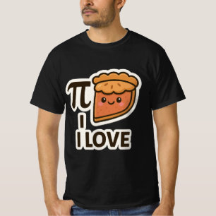 I Liebe Pi Sticker - Niedliche Mathematik & Pie Pu T-Shirt