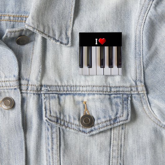 I Liebe Piano Button (Beispiel)