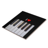 I Liebe Piano Fliese (Seite)