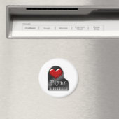 I Liebe Piano Magnet (In Situ (Geschirrspüler))