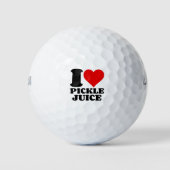 I LIEBE PICKLE JUICE GOLFBALL (Vorderseite)