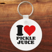 I LIEBE PICKLE JUICE SCHLÜSSELANHÄNGER (Vorderseite)