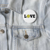 I Liebe Pickleball Button (Beispiel)