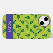 I Liebe Pickleball Green Iphone 14 Case-Mate iPhone Hülle (Rückseite (Horizontal))