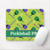 I Liebe Pickleball Green Mouse Pad Mousepad (Mit Mouse)