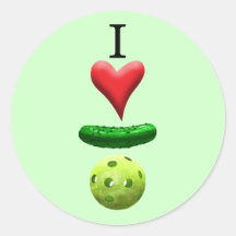 I Liebe Pickleball - Grün -