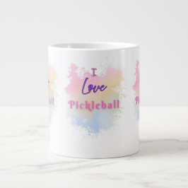I Liebe Pickleball Jumbo-Tasse