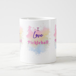 I Liebe Pickleball Jumbo-Tasse