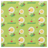 I Liebe Pickleball mit Ladybugs, benutzerdefiniert Stoff (Muster)