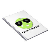 "I Liebe Pickleball" Notizblock (Rechte Seite)
