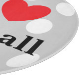 "I Liebe Pickleball" Schneidebrett (Ecke)