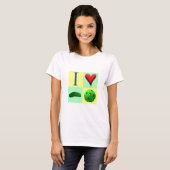 I Liebe Pickleball T-Shirt (Vorne ganz)