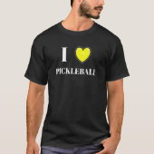 I Liebe Pickleball Tshirt (Vorderseite)
