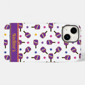 I Liebe Pickleball white Iphone 14 Case-Mate iPhon Hülle (Rückseite (Horizontal))