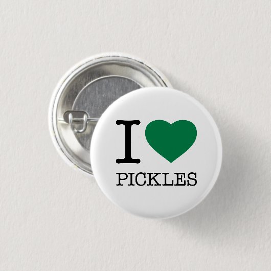 I LIEBE PICKLES BUTTON (Vorne & Hinten)