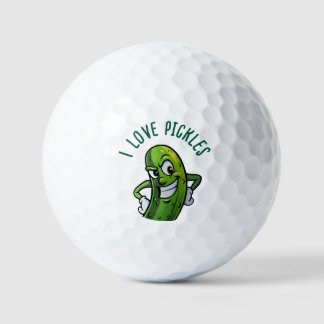 I Liebe Pickles Golfball