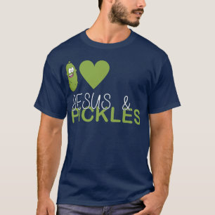I Liebe Pickles & Jesus, Pickles Gemüsebau V T-Shirt
