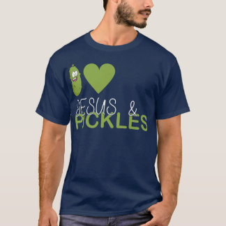 I Liebe Pickles & Jesus, Pickles Gemüsebau V T-Shirt