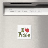 I Liebe Pickles Magnet (In Situ (Geschirrspüler))