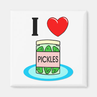 I Liebe Pickles Magnet