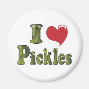 I Liebe Pickles Magnet
