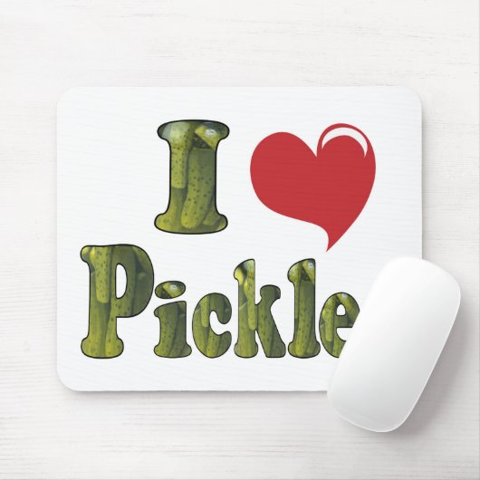 I Liebe Pickles Mousepad (Mit Mouse)